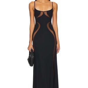 Thistle and Spire Black Maxi Dress